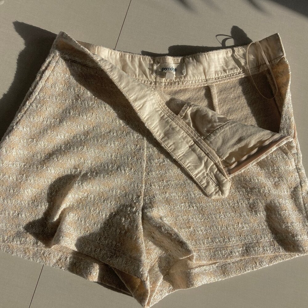High-waisted shorts, by Porridge (an Anthropologie brand), size small